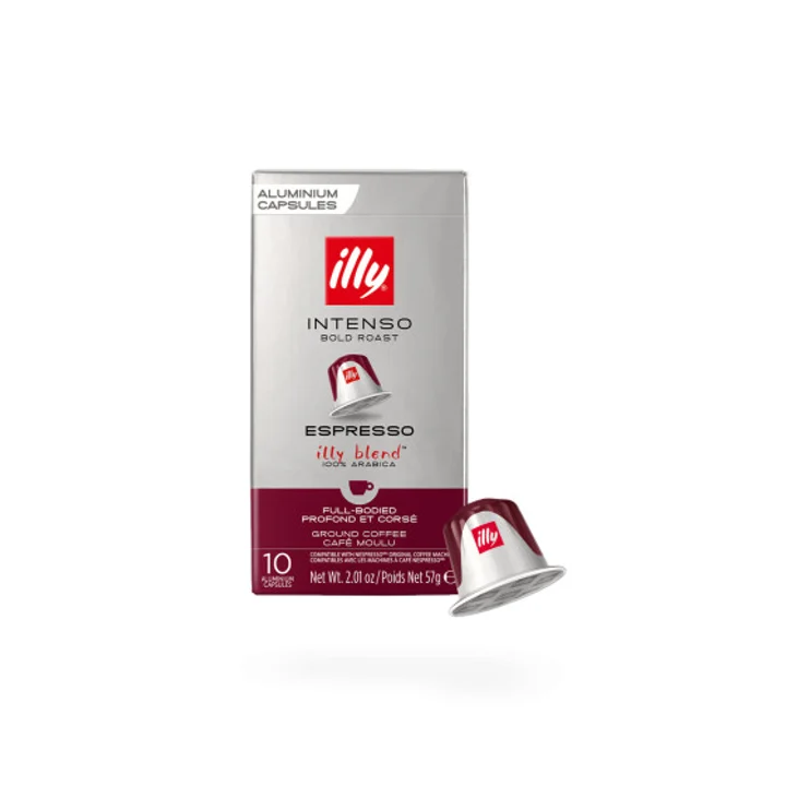 Illy Espresso Intenso -kahvikapselit Nespresso®-laitteille, 10 kpl. tuotekuva
