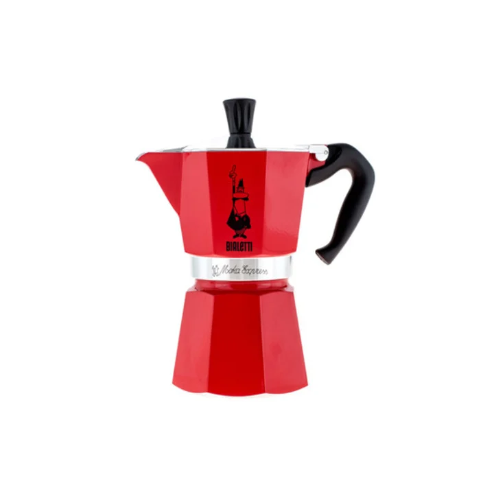Mutteripannu Bialetti Moka Express Red 6 cups tuotekuva