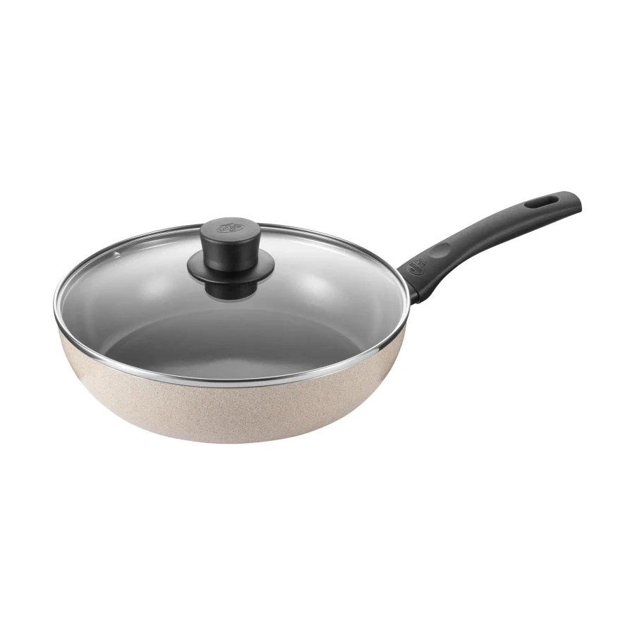 Ballarini Ballarini Ledro keraaminen paistokasari lasikannella 28 cm